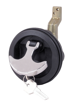 Compression Latch With Chrome T-Handle And Black Polymer Body - 098119 72dpi - 9098119