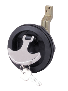 Compression Latch With Chrome T-Handle And Black Polymer Body - 098119 72dpi - 9098119