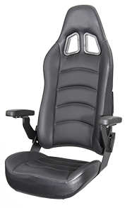 Shockwave Commander seat - high back onyx (black) - 10000546 1 1 - 10000546