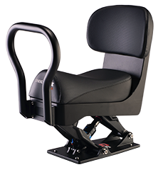 Shockwave S5 jockey suspension seat