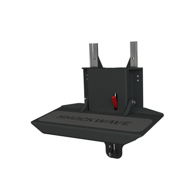 Shockwave Bulkhead mount adjustable footrest - 10000558 - 10000558