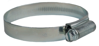 Hi-Grip, hose clamp made of stainless steel 304, adjustment range 50-70 mm, retail packaging (VPE 10) - 10000613 - 10000613