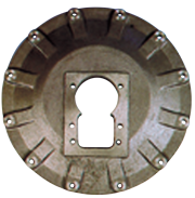 Technodrive Sae-2 Flange For Tm200b Complete With Rubber Block Drive 11-1/2" - 1070002 72dpi - 1070002