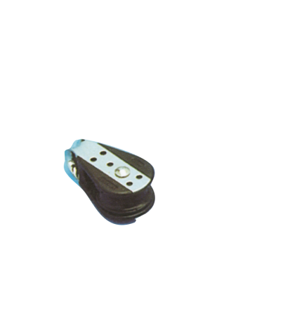 allpa plastic blocks with stainless steel reinforced side-plates, 8mm