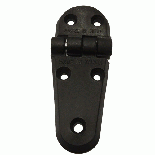 Nylon Hinge, 105x40mm, Black - 124805 lr - 124805