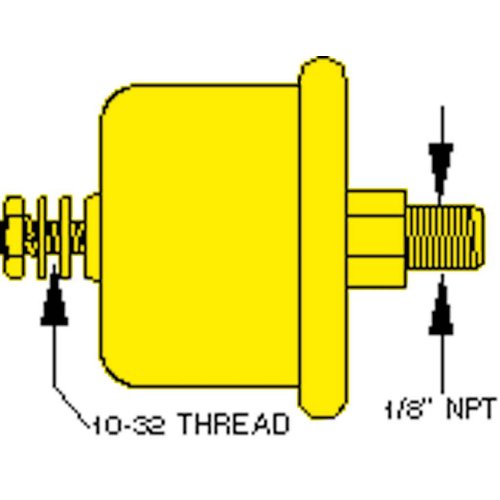 Oil Pressure Sender Single Station 80psi (5,5 Bar), 1/8" Nptf (Sw: 240-33 Ohm) - 1500171 1 - 1500171E