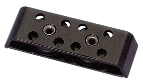 Aluminum Ball-Beared Organizer Double, 10mm, Sheave &Oslash;38mm, L=125mm, Breaking Load 800kg - 154500 - 154500