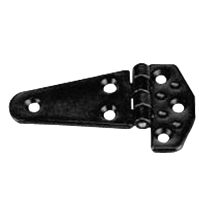 Polyamide Plastic Hinge, With Resistance Black, 80x60mm, 270&deg; - 1643659 72dpi - 1643659