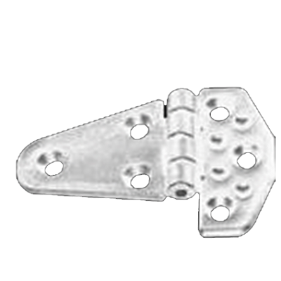 Polyamide Plastic Hinge, With Resistance White, 100x60mm, 270&deg; - 1643661 72dpi - 1643661