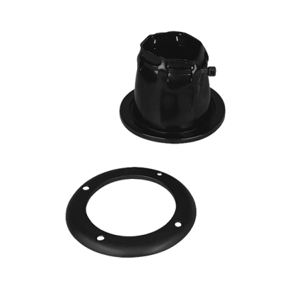 Steering Cable Grommet Black Adjustable With Ring, 85x105mm - 1643756 72dpi - 1643756