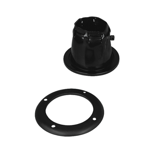 Steering Cable Grommet Black Adjustable With Ring, 85x105mm - 1643756 72dpi - 1643756