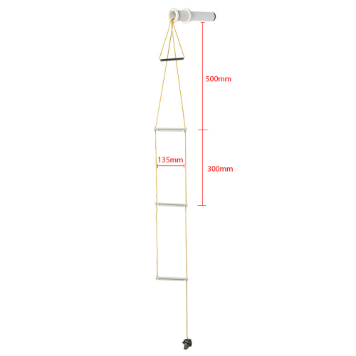 Flushmount Safety Rope Ladder, L=235mm, &Oslash;48mm - 1651558 03 72dpi - 1651558