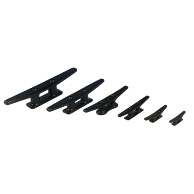 Nylon Cleat, Black, L=180mm (Hole Spacing: 45mm) - 209010 72dpi - 209010