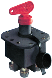 allpa Battery main switch, 120A continuous, CE-approval