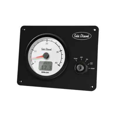 Sol&eacute; Instrumentenpanel SSG-20 Mini-33/44 ETS 12V white (replaces SVT-20 22.60972130) - 2263972211bs - 22.63972211BS
