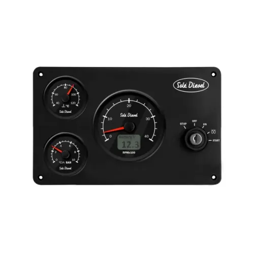 Sol&eacute; Instrument panel SSG-30 Mini-33/44/55 ETS 12V black - 2263972311ns - 22.63972311NS