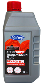 Sol&eacute; Atf-Oil, Container 1l, Dexron Ii-D, For Mechanical Gearboxes Tmc-Series - 22a0201000 1 - 22.A0201000