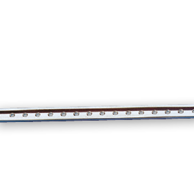 Stainless Steel U-Track, 1000x25x7mm, Opening=12mm - 230100 - 230100