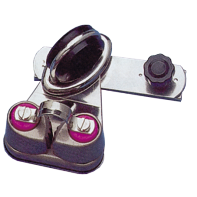 Stainless Steel Genoa Lead With Swivelling Guide Loop/Clamp & Stop For U-Rail - 230400 72dpi - 230400