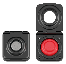 Antal Aluminum Switch With Red Rubber Top - 251035 ar - 251035/AR