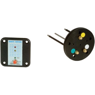 Control Panel 12v/24v, With Tank Sender, 62x62mm, With Led-Indication For 3/4-Tank & Fulll - 259251 72dpi - 259251