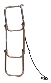 3-Step Stainless Steel Folding Bathing Ladder For Inflatable Boat - 269055 - 269055