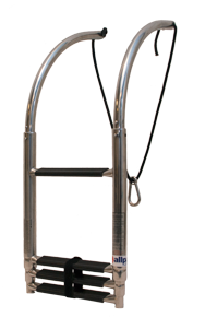 Telescopic Stainless Steel 4-Step Bathing Ladder For Inflatable Boat - 269060 - 269060