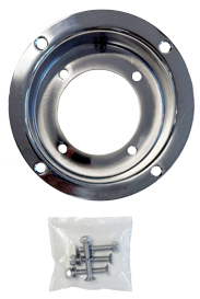 stainless steel drop-in flange 38mm for hydraulic steering pumps - 269100 1 - 269100