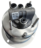 stainless steel drop-in flange 75mm for hydraulic steering pumps - 269105 2 - 269105