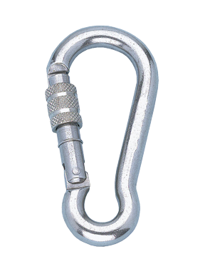 Allpa Stainless Steel Snap Hook With Screw Opening, Ø5mm, L=50mm (Breaking Load 280kg) - 292100 1 - 292200