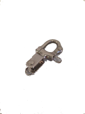 Stainless Steel Snap Shackle For 10mm-Block With '3-Way'-Head - 293000 - 293000