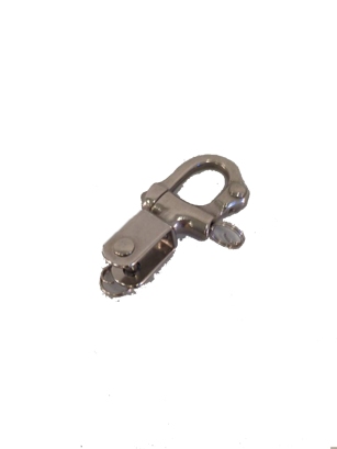Stainless Steel Snap Shackle For 12mm-Block With '3-Way'-Head - 293100 72dpi - 293100