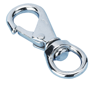 Stainless Steel Swivel Eye Snap, &Oslash;16mm, L=83mm - 296500 - 296500
