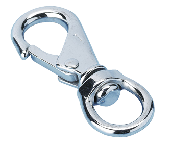 Stainless Steel Swivel Eye Snap, &Oslash;22mm, L=113mm - 296700 - 296700
