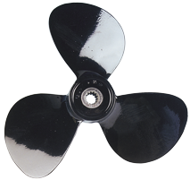 Radice 3-blade aluminum propeller for saildrive, 15" x 11", LH - 31511sdl al 72dpi - 31511SDL-AL