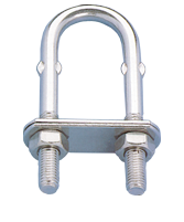 Stainless Steel Shroud Plate (U-Bolt), &Oslash;10mm - 340400 72dpi - 340400