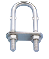 Stainless Steel Shroud Plate (U-Bolt), &Oslash;10mm - 340400 - 340400