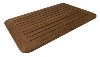 Table Top Solid Teak 450x700x25mm - 369001 1 - 369002