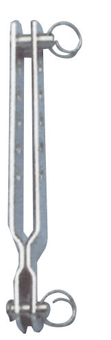 Stainless Steel Tensioning Strip, L= 120mm, Bore &Oslash;6mm - 370700 72dpi - 370700