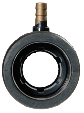 Radice Self-Aligning Rubber Inner Bearing With Water Inlet, For Propeller Shaft Ø30mm & Tube Ø45mm - 463422 01 72dpi - 463430