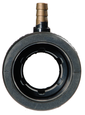 Radice Self-Aligning Rubber Inner Bearing With Water Inlet, For Propeller Shaft &Oslash;30mm & Tube &Oslash;45mm - 463430 01 72dpi - 463430