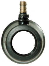Radice Self-Aligning Rubber Inner Bearing With Water Inlet, For Propeller Shaft &Oslash;40mm & Tube &Oslash;60mm - 463440 p 02 72dpi - 463440/P