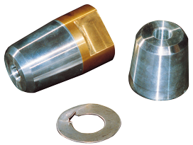 Propeller Nut With Zinc Anode & Stainless Steel Ring For Propeller Shaft &Oslash;25mm - 465020 10 - 465025
