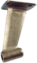 allpa bronze shaft struts with straight mounting flange