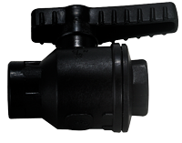 Plastic Ball Valve, With 3/4" Inner Thread - 482020 - 482020