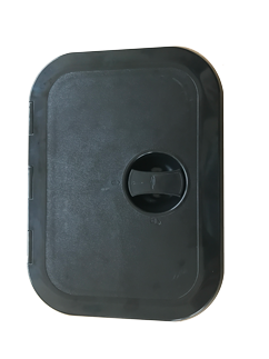 Plastic hatches, black