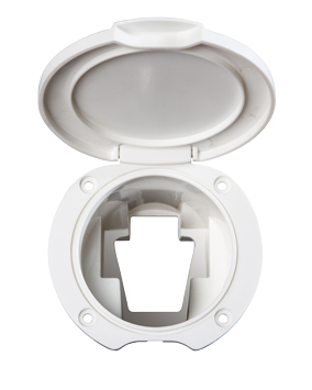 Shower With Built-In Cabinet, Hose Length=2,5m, White - 484230 01 72dpi - 484259