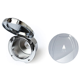 Flush Box For Straight Shower Head (484230); Chrome-Plated - 484232 - 484232