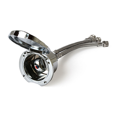 Faucet With Chrome-Plated Recessed Cabinet - 484255 - 484255