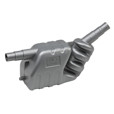 Plastic Waterlock/Muffler, Hose Connection &Oslash;40/45/50mm, Volume 7l, Capacity: Up To 50hp - 486200 72dpi 1 - 486200